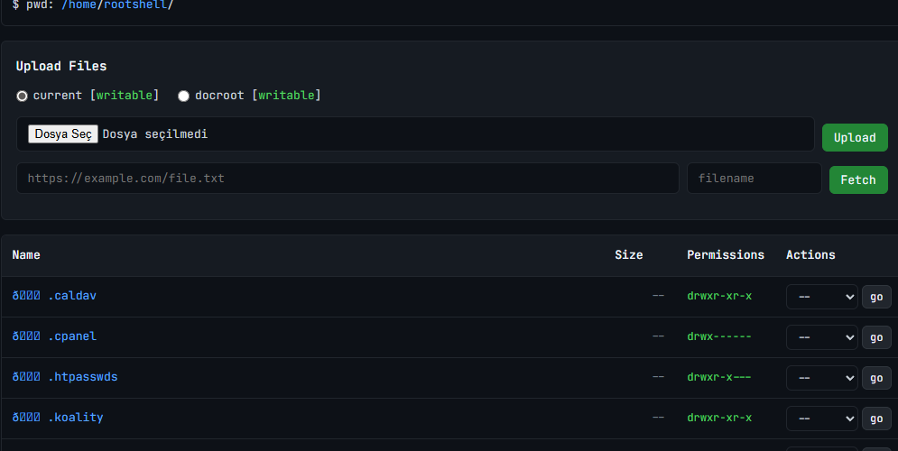 PHP Hex Shell 